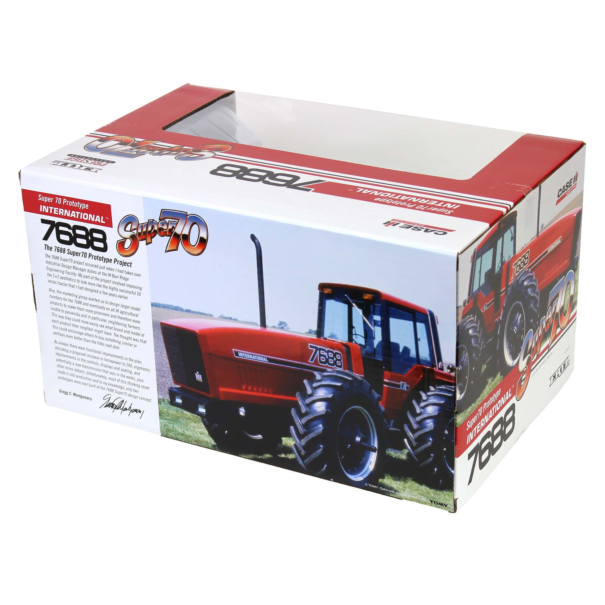 1/16 International 7688 Super 70 Series 2+2 Tractor, 3rd in Outback Toys Exclusive Power Series, ERTL Prestige - Image 8