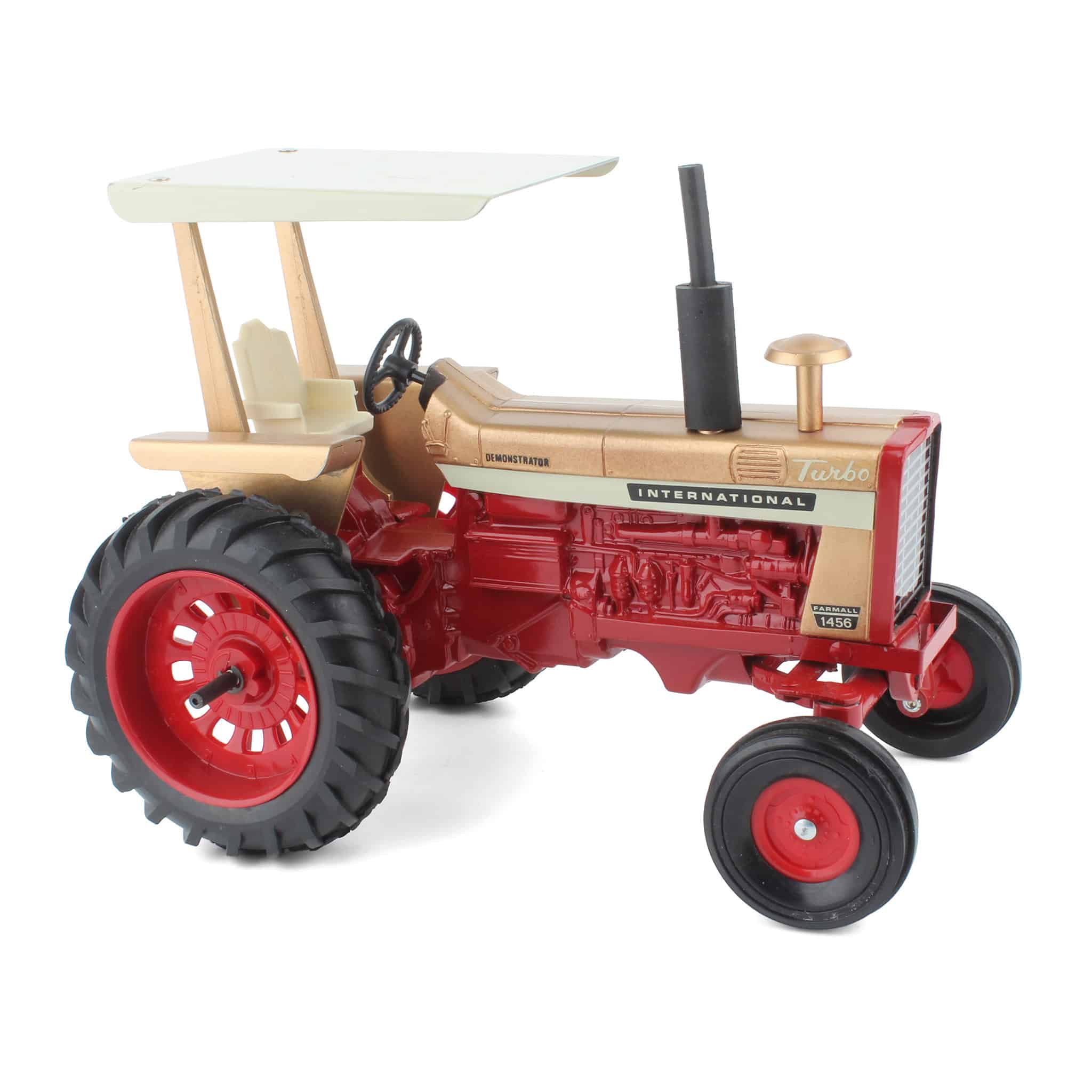 1/16 International Farmall 1456 Turbo Demonstrator Wide Front Custom Tractor with Singles by ERTL - LOOSE - Image 2