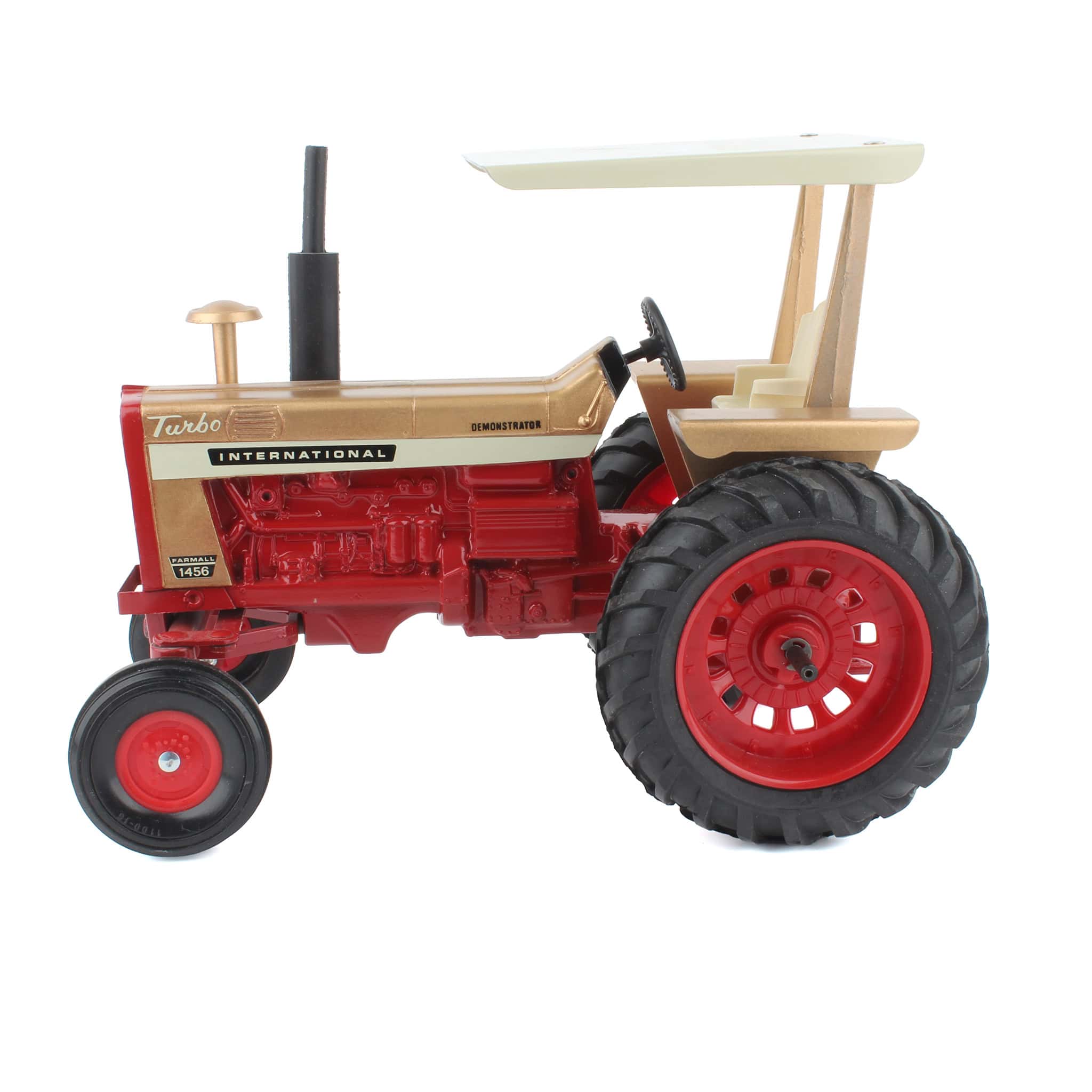 1/16 International Farmall 1456 Turbo Demonstrator Wide Front Custom Tractor with Singles by ERTL - LOOSE - Image 5