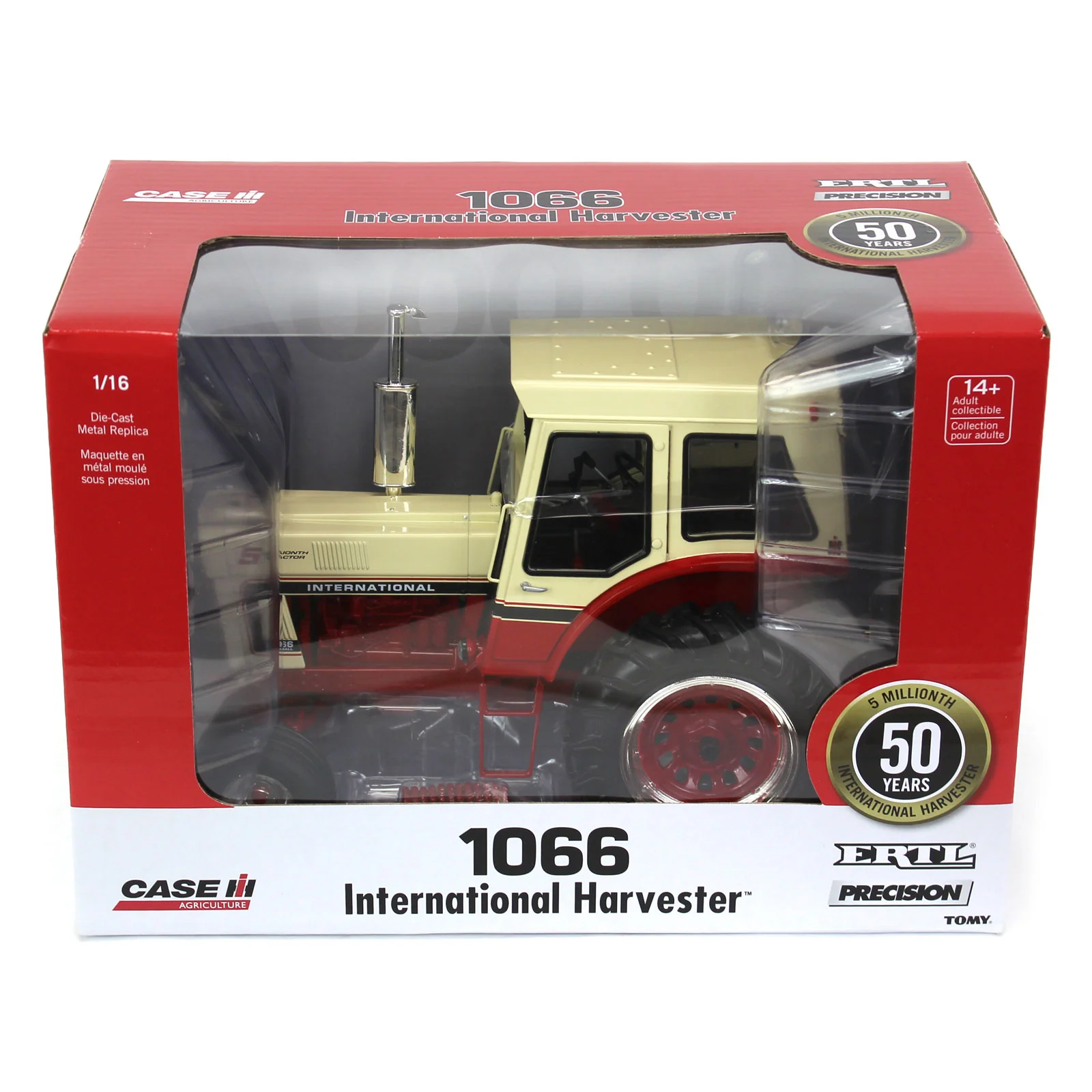 (B&D) 1/16 International Harvester 1066 5 Millionth Tractor, 50th Anniversary, ERTL Precision - Cosmetic Imperfections - Image 10