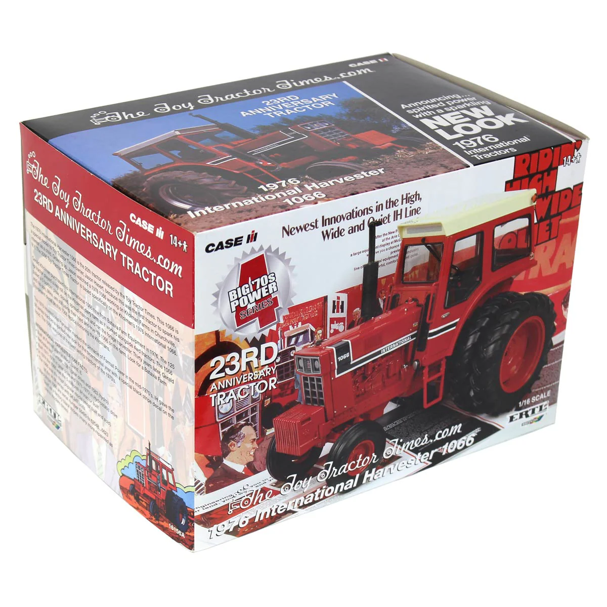 1/16 International 1066 Red Cab with Precision Duals, 2006 Toy Tractor Times - Image 5