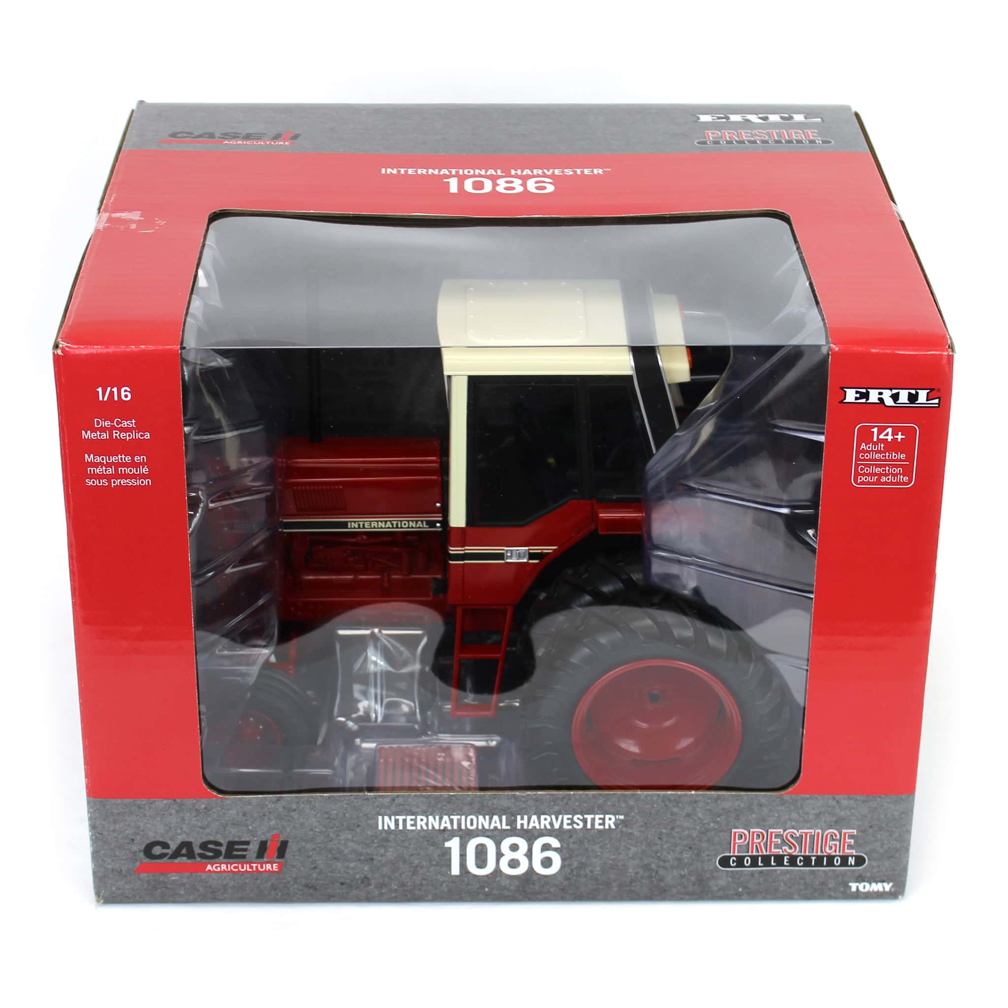 1/16 International Harvester 1086 Tri-stripe Tractor, ERTL Prestige Collection - Image 7