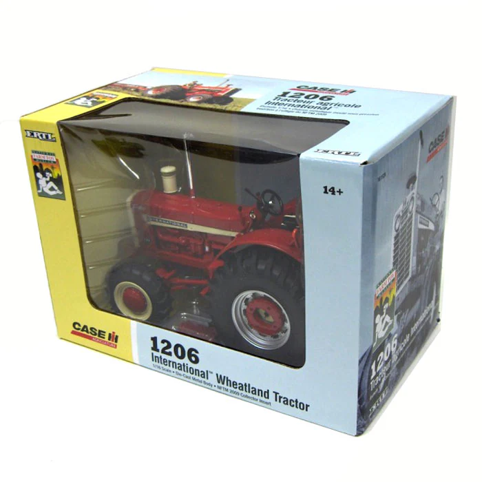 1/16 International 1206 Diesel Turbo Wheatland Edition Tractor by ERTL, 2009 National Farm Museum - Image 5