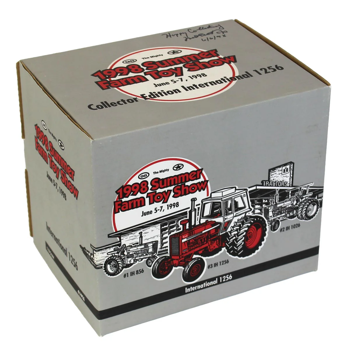 1/16 International 1256 Tractor with Cab & Duals by ERTL, 1998 Summer Farm Toy Show