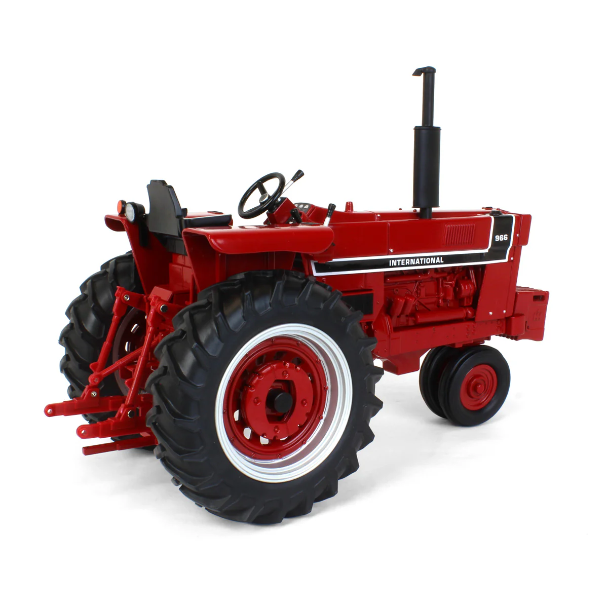 1/16 International Harvester 966 Black Stripe Tractor with Narrow Front, ERTL Prestige Collection - Image 3