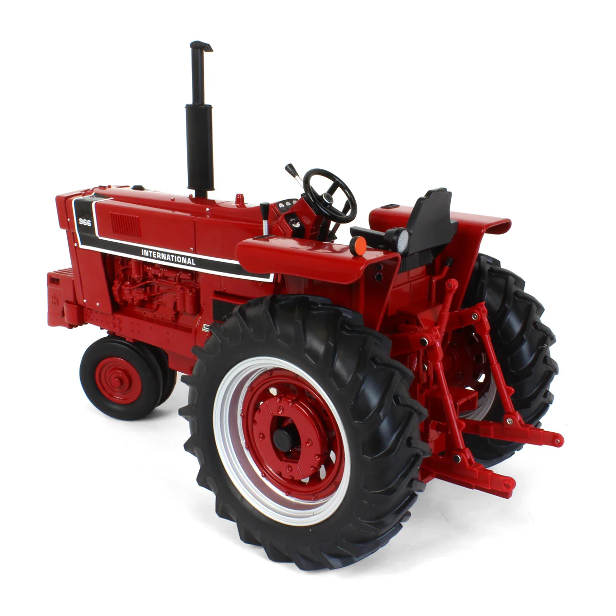 1/16 International Harvester 966 Black Stripe Tractor with Narrow Front, ERTL Prestige Collection - Image 4