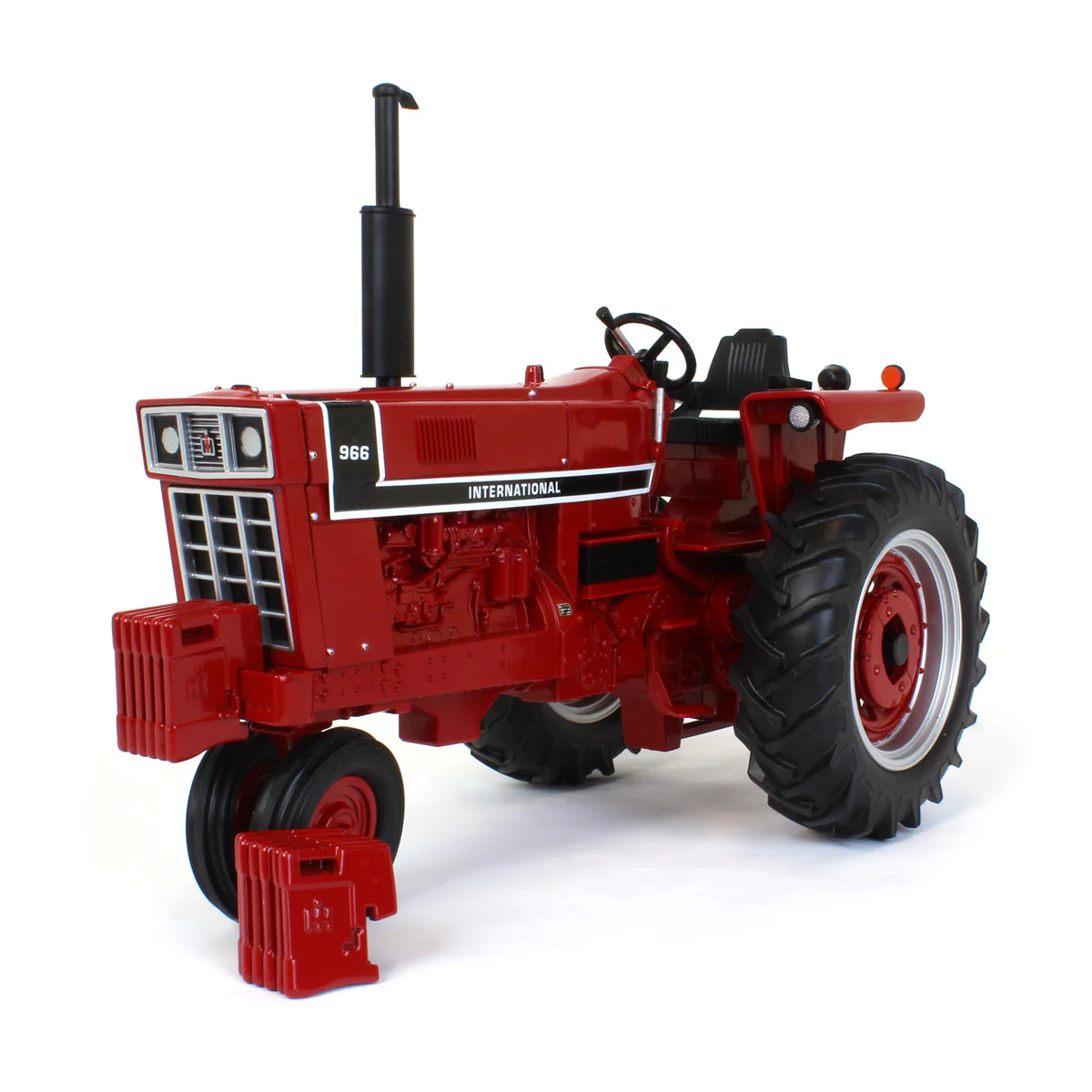 1/16 International Harvester 966 Black Stripe Tractor with Narrow Front, ERTL Prestige Collection - Image 5