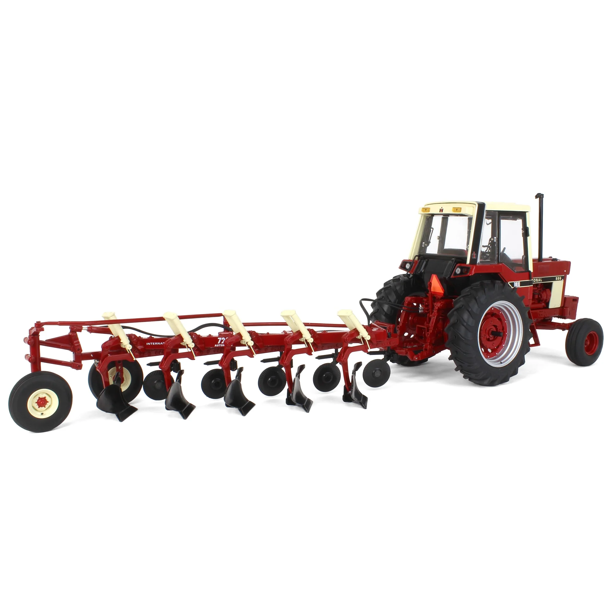 1/16 International Harvester 986 Tractor with Cab & 720 Plow, ERTL Precision Heritage Series - Image 3