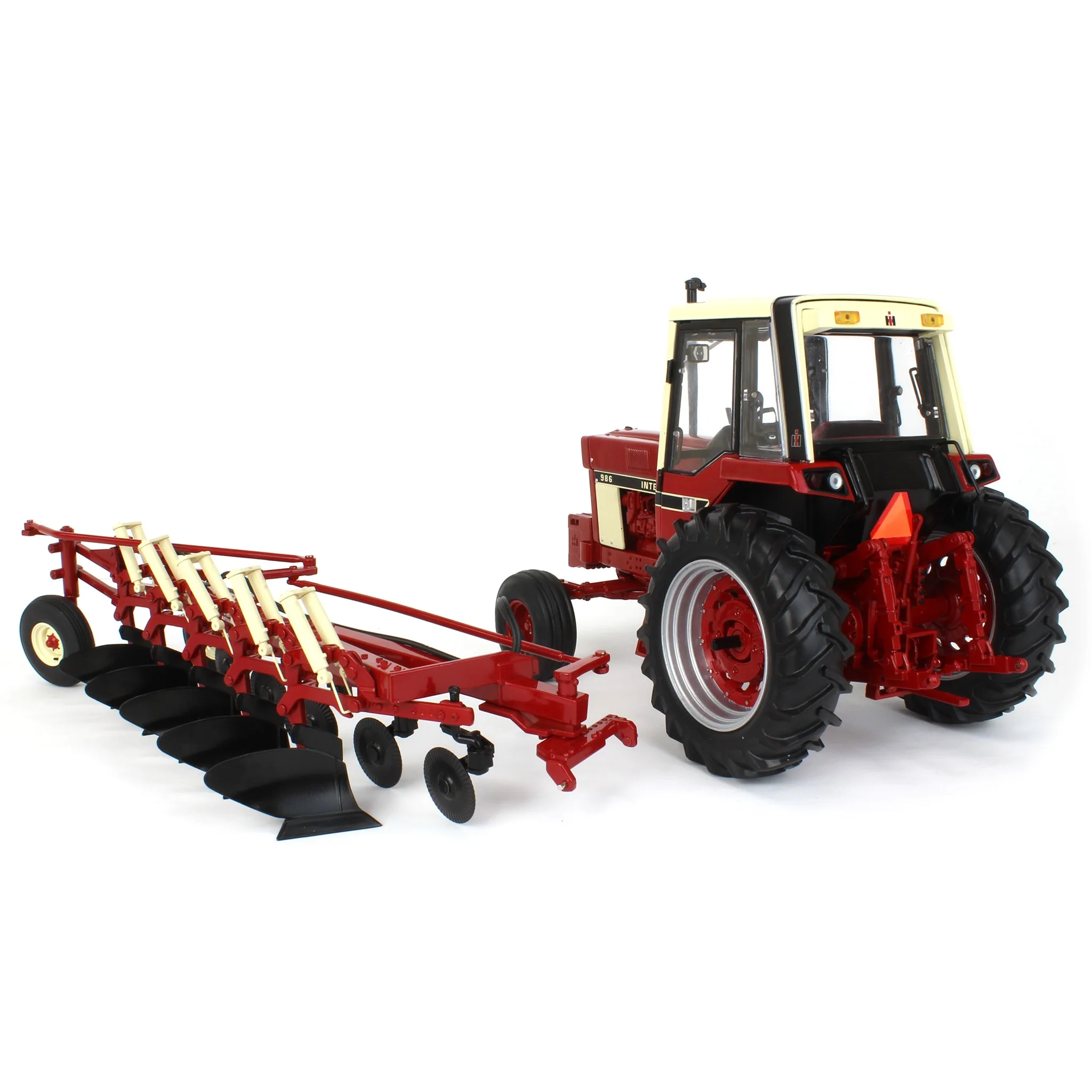 1/16 International Harvester 986 Tractor with Cab & 720 Plow, ERTL Precision Heritage Series - Image 9