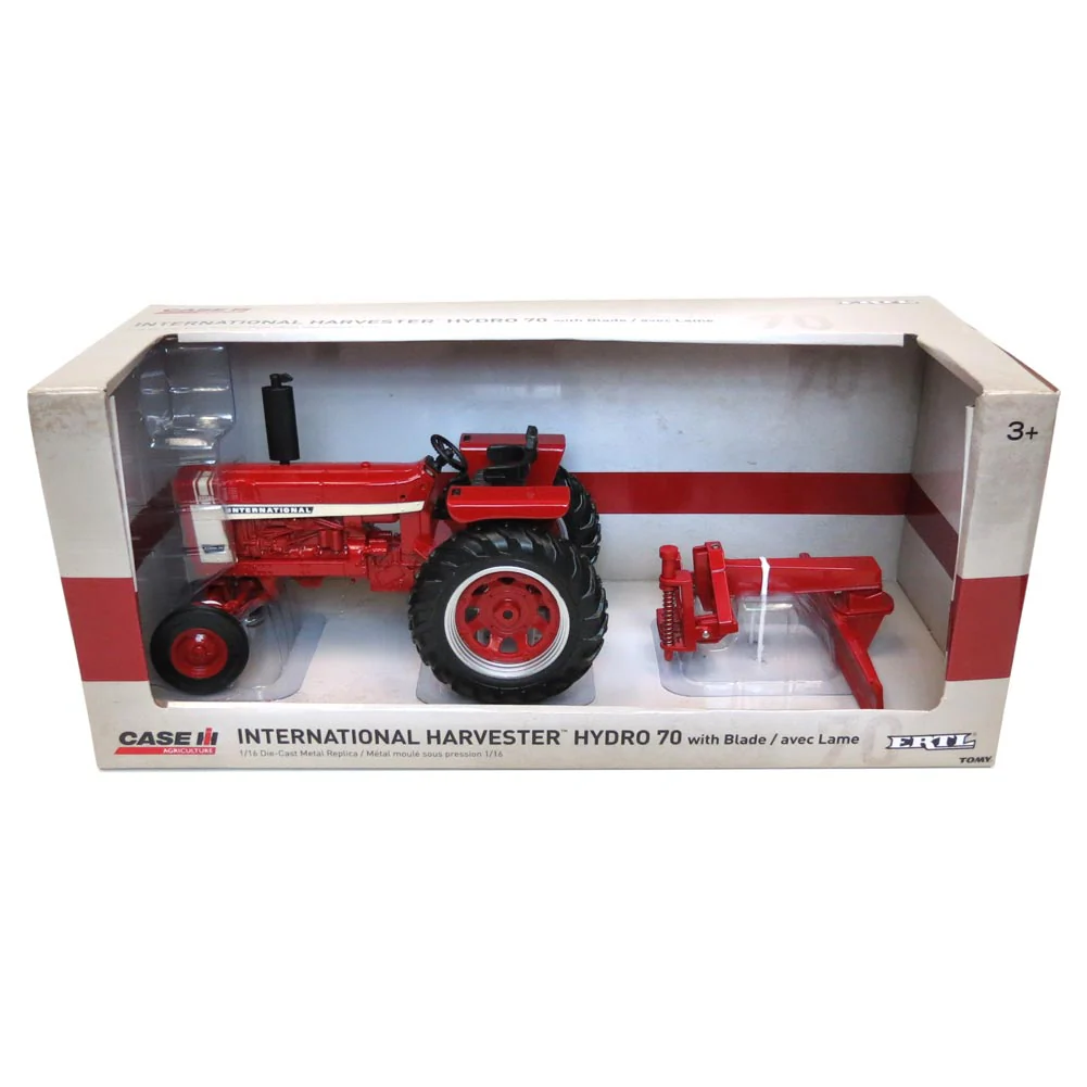 1/16 International Harvester Hydro 70 Tractor with Blade - Image 6