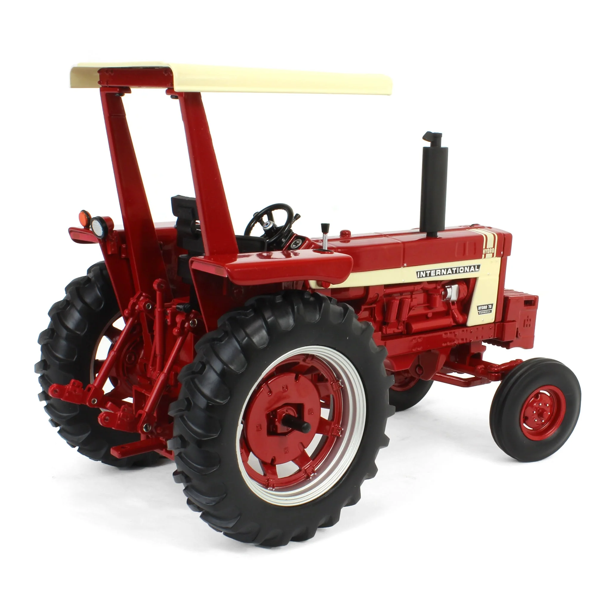 1/16 International Harvester Hydro 70 Tractor with ROPS, ERTL Prestige Collection - Image 3