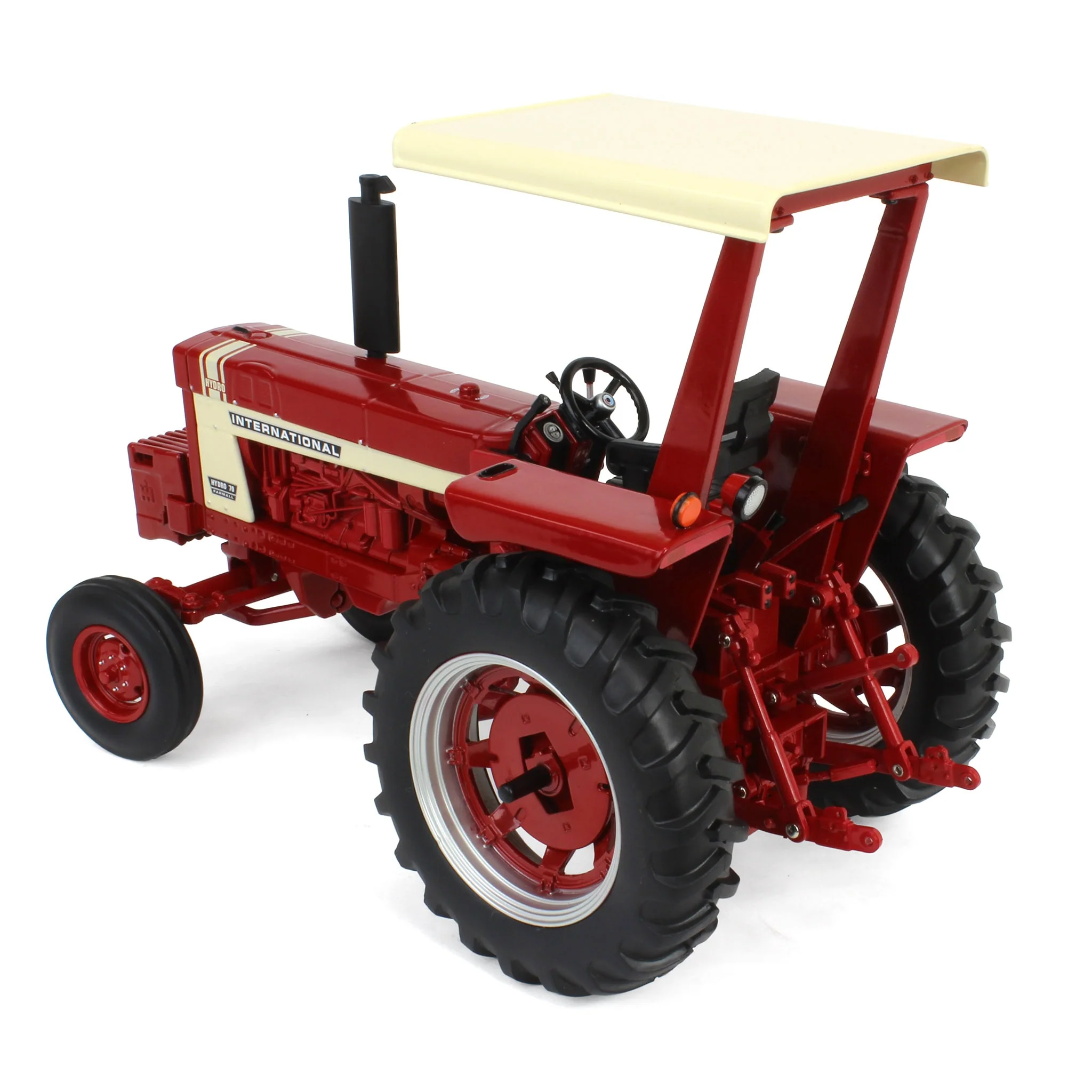 1/16 International Harvester Hydro 70 Tractor with ROPS, ERTL Prestige Collection - Image 4
