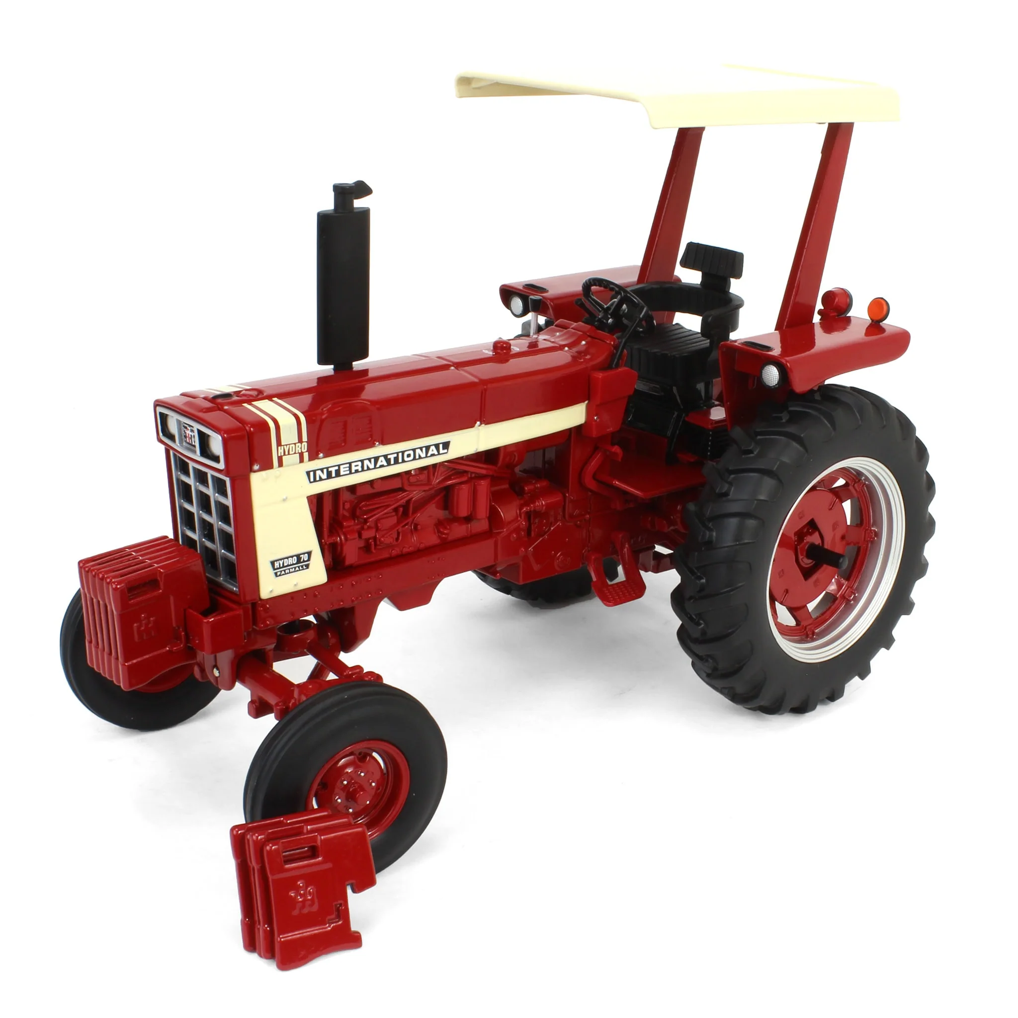 1/16 International Harvester Hydro 70 Tractor with ROPS, ERTL Prestige Collection - Image 5