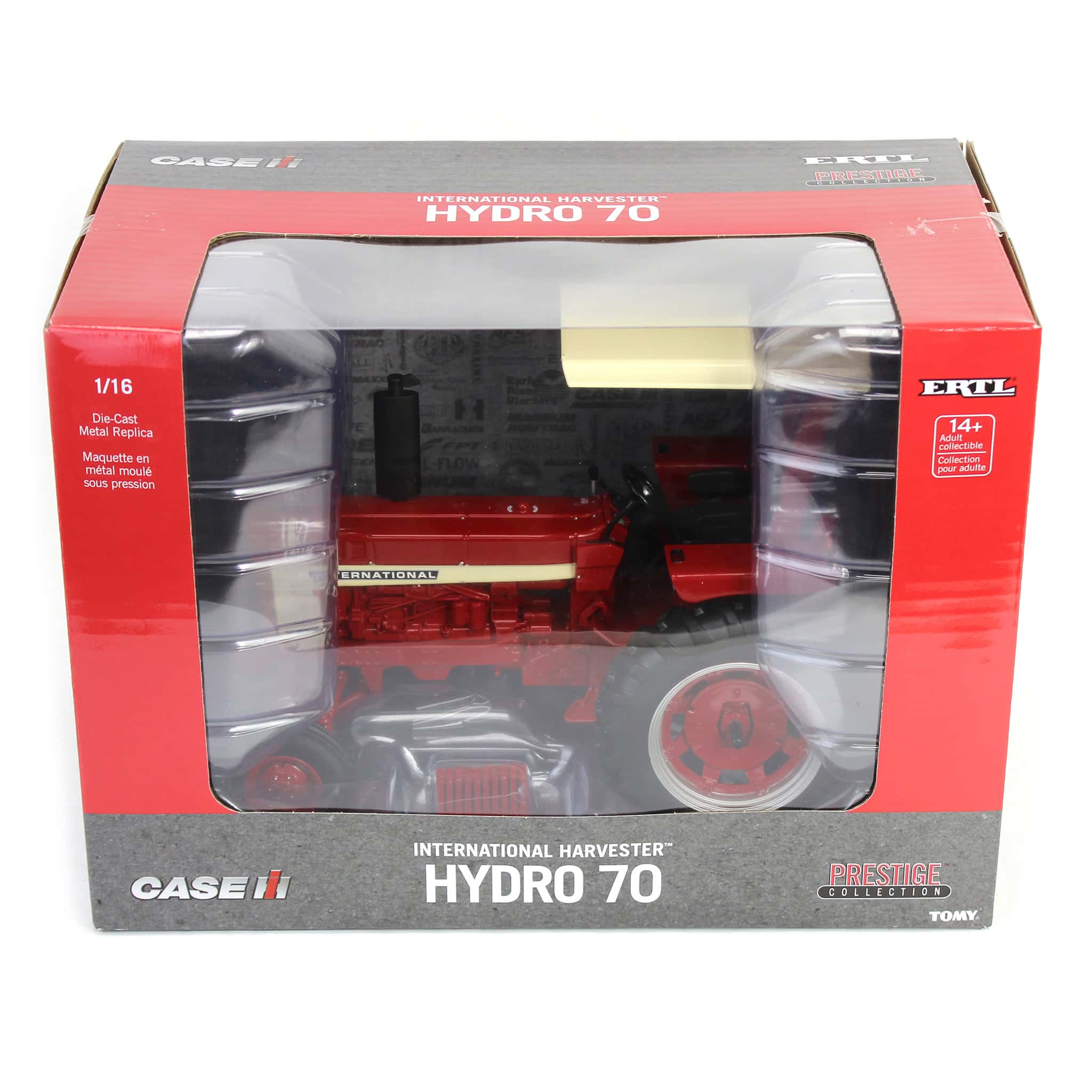 1/16 International Harvester Hydro 70 Tractor with ROPS, ERTL Prestige Collection - Image 6