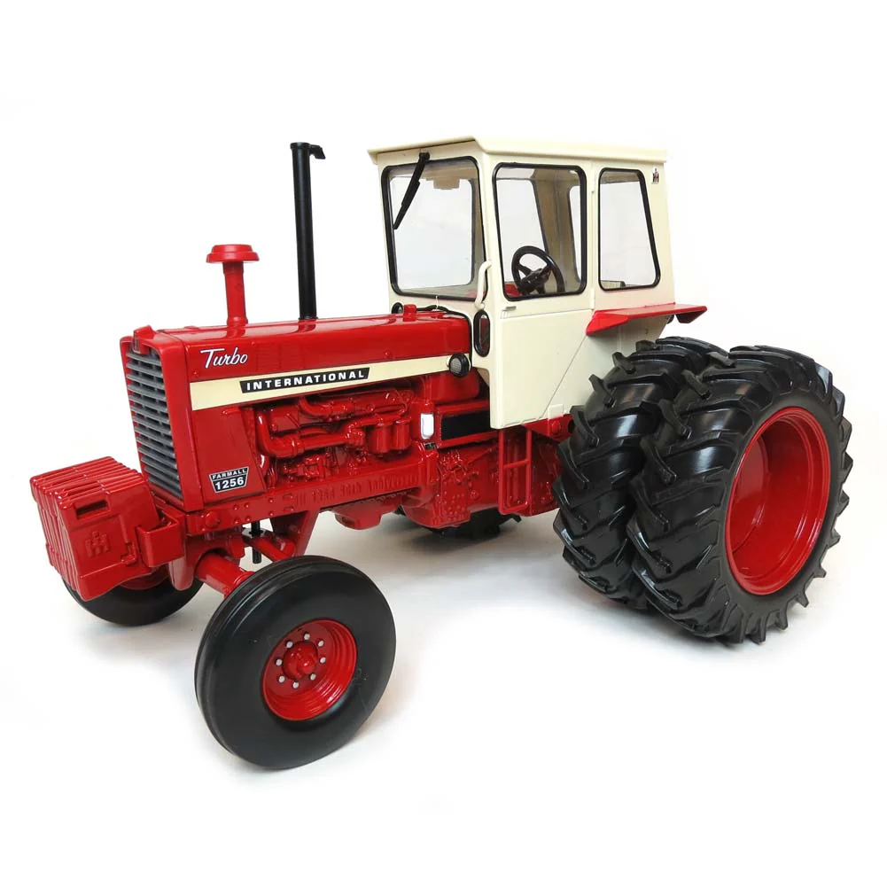 1/16 International 1256 Turbo Tractor with Ice Cream Box Cab & Duals by ERTL, 50th Anniversary Collector Edition