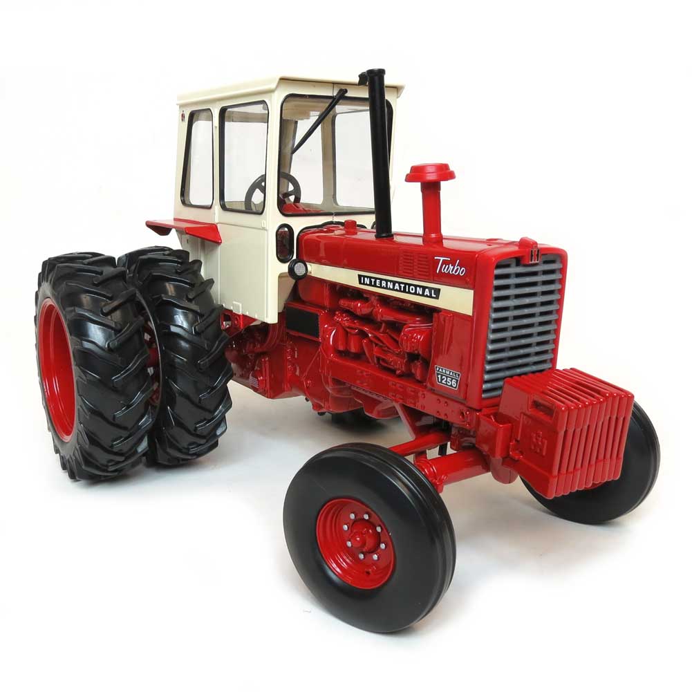 1/16 International 1256 Turbo Tractor with Ice Cream Box Cab & Duals by ERTL, 50th Anniversary Collector Edition - Image 2