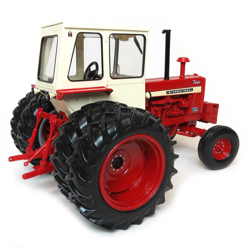 1/16 International 1256 Turbo Tractor with Ice Cream Box Cab & Duals by ERTL, 50th Anniversary Collector Edition - Image 3