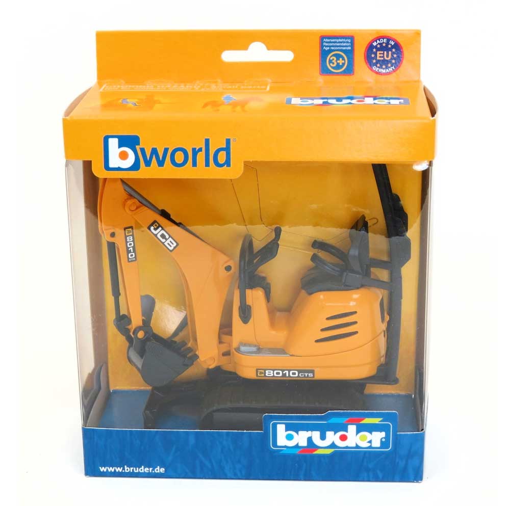 1/16 JCB 8010 CTS Mini Excavator by Bruder - Image 4