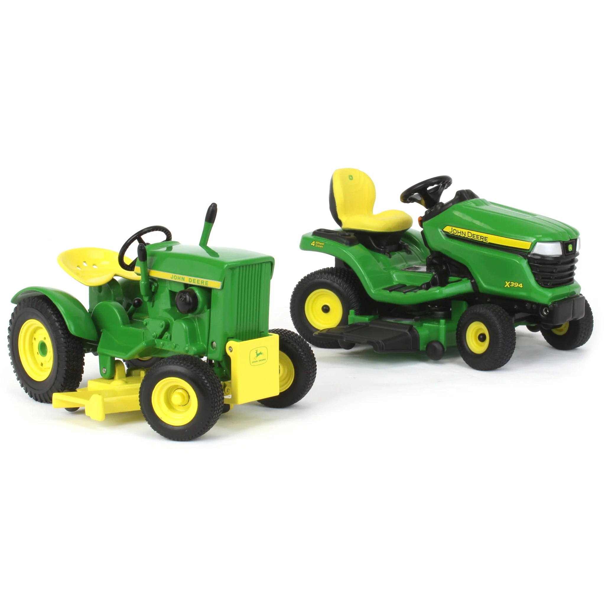 1/16 John Deere 110 & X394 60th Anniversary Lawn Tractor Set, ERTL Prestige Collection - Image 2