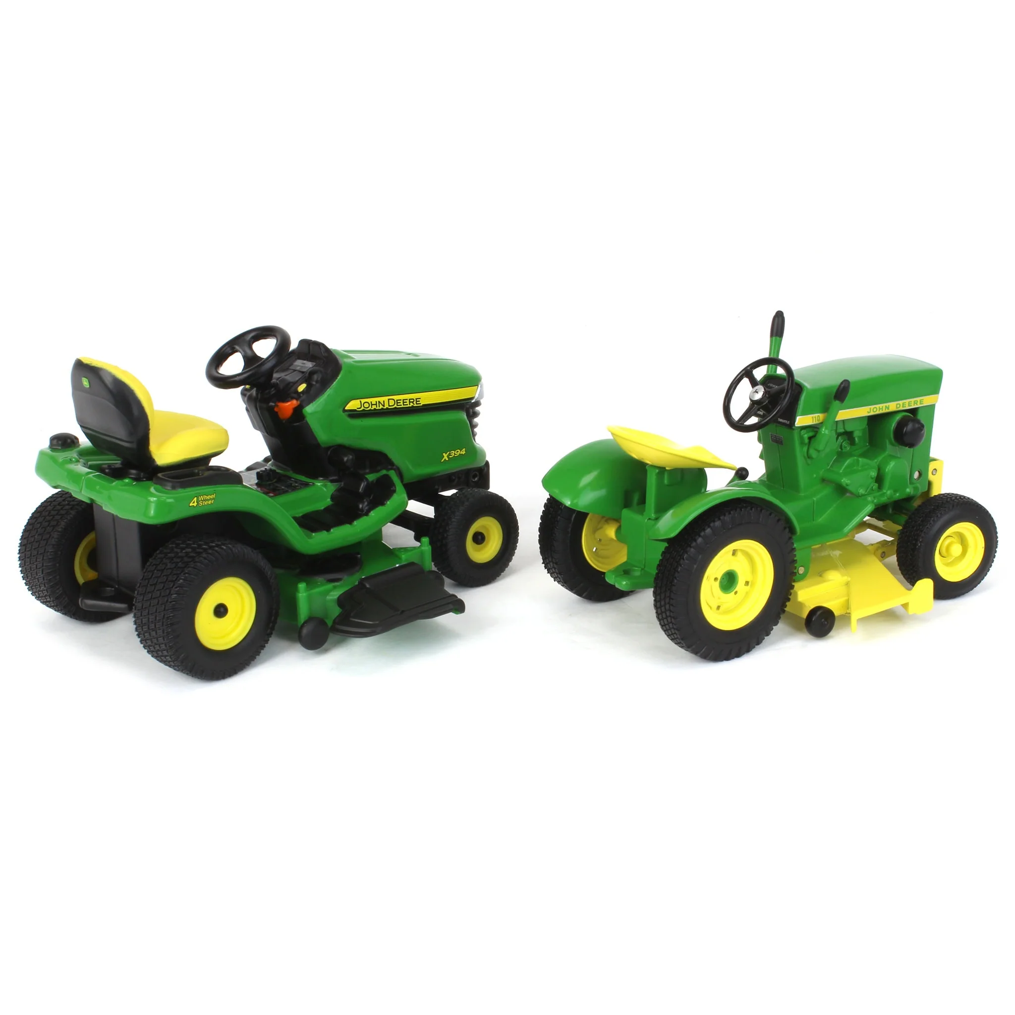 1/16 John Deere 110 & X394 60th Anniversary Lawn Tractor Set, ERTL Prestige Collection - Image 3