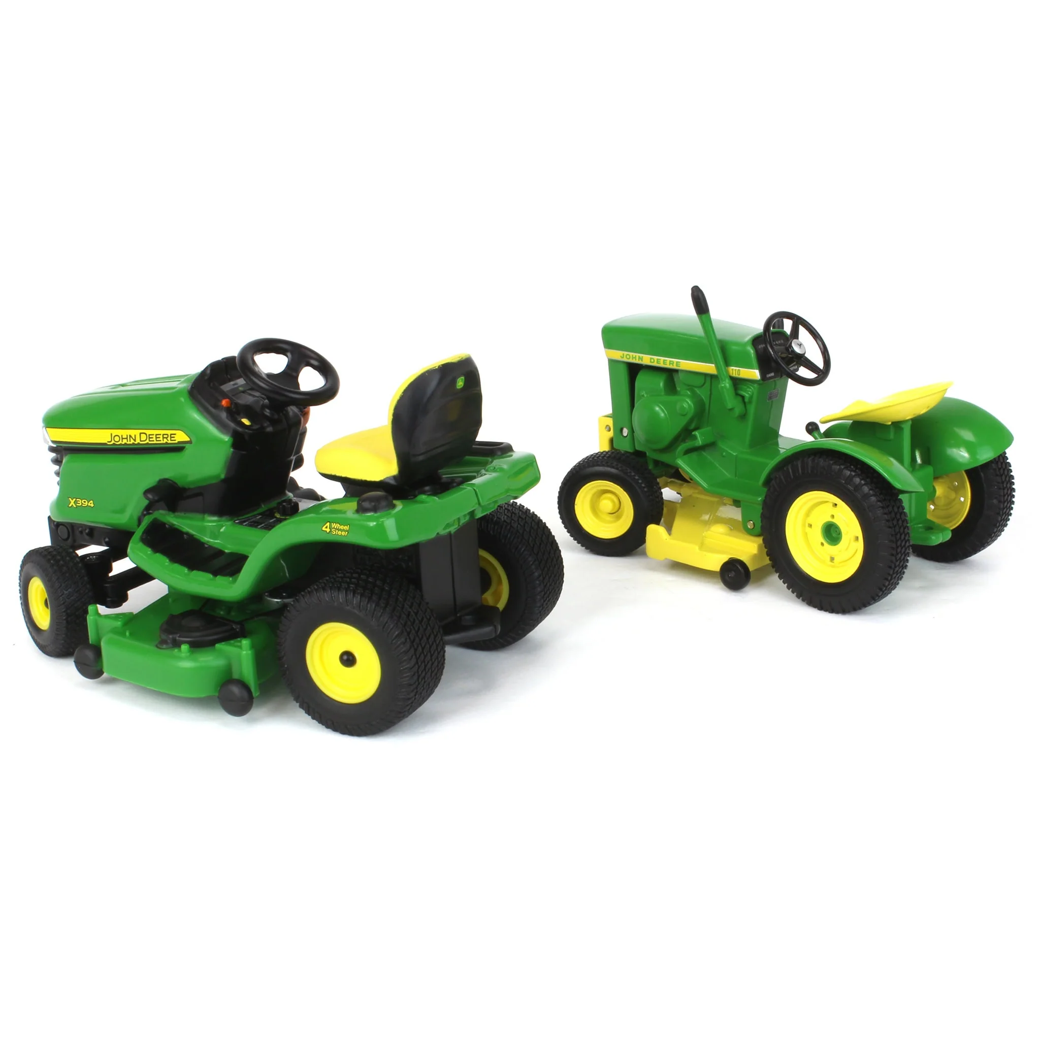 1/16 John Deere 110 & X394 60th Anniversary Lawn Tractor Set, ERTL Prestige Collection - Image 4