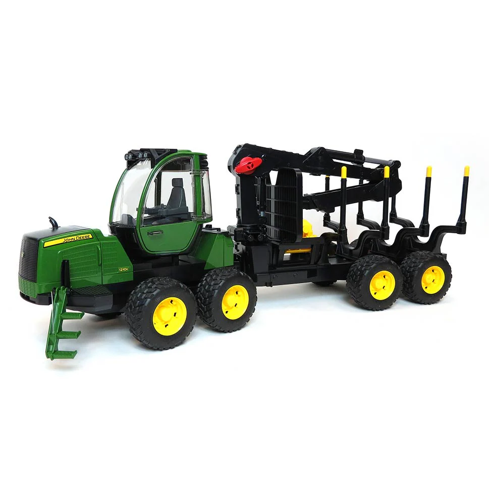 1/16 John Deere 1210E Log Forwarder with Logs by Bruder - Image 3