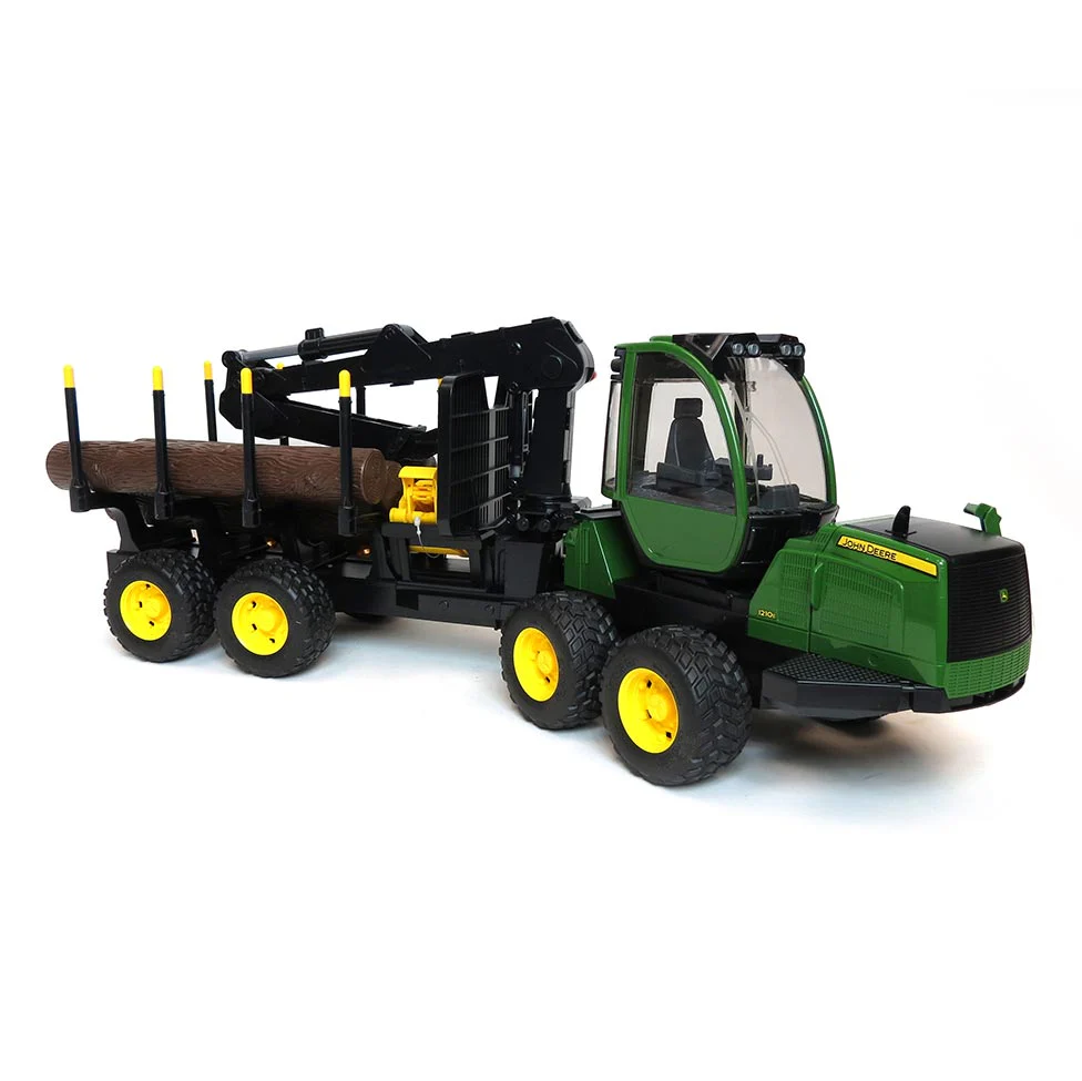 1/16 John Deere 1210E Log Forwarder with Logs by Bruder - Image 4