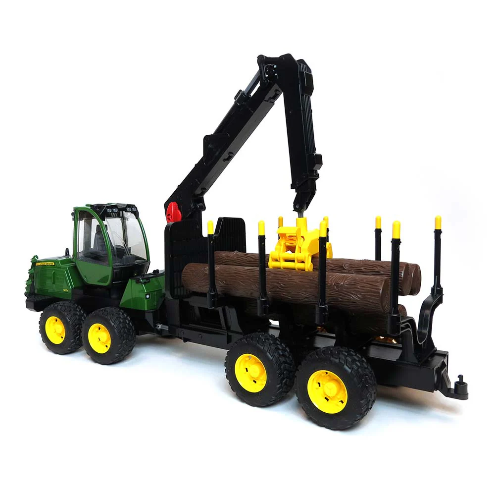 1/16 John Deere 1210E Log Forwarder with Logs by Bruder - Image 8