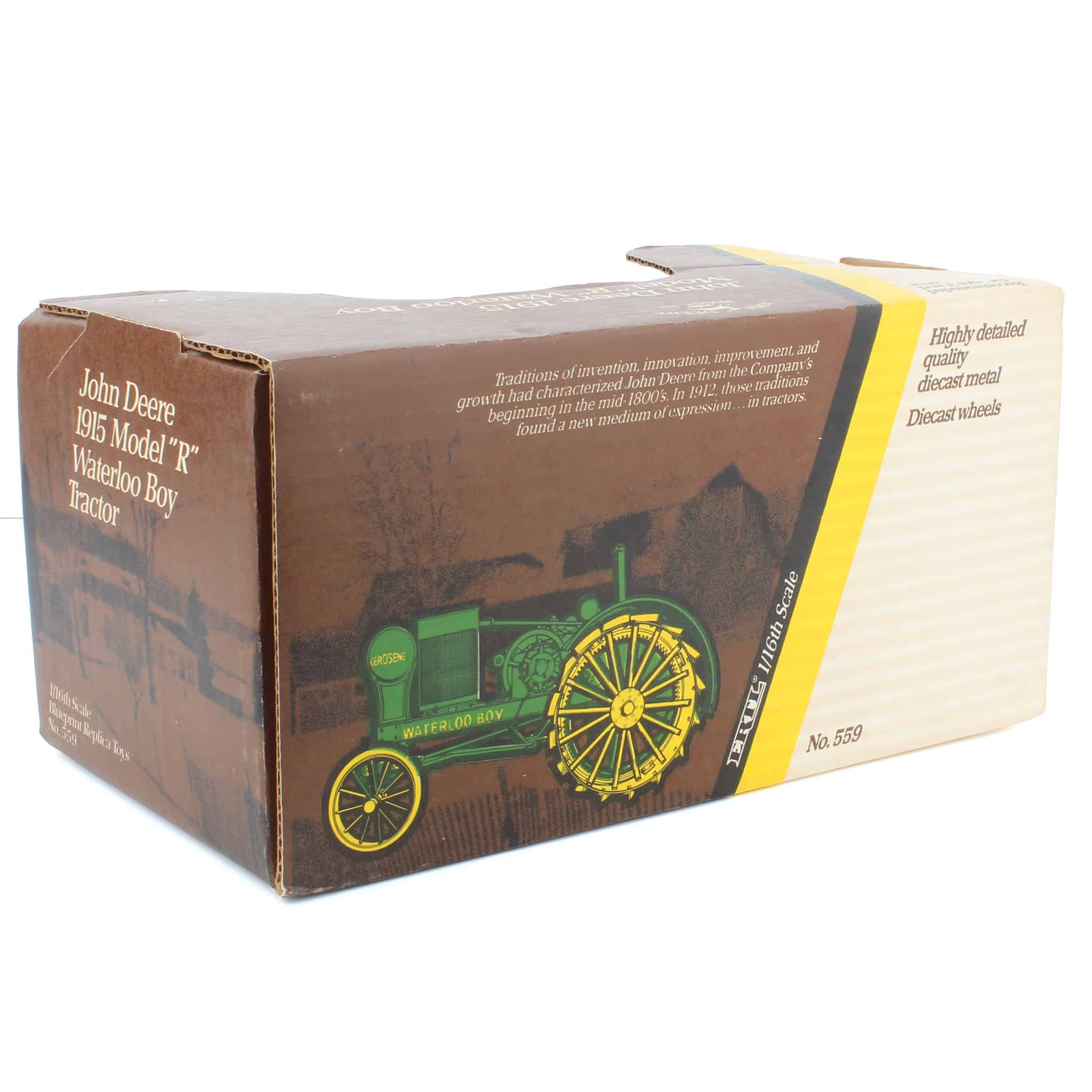 1/16 John Deere 1915 Model "R" Waterloo Boy Tractor by ERTL - Image 2