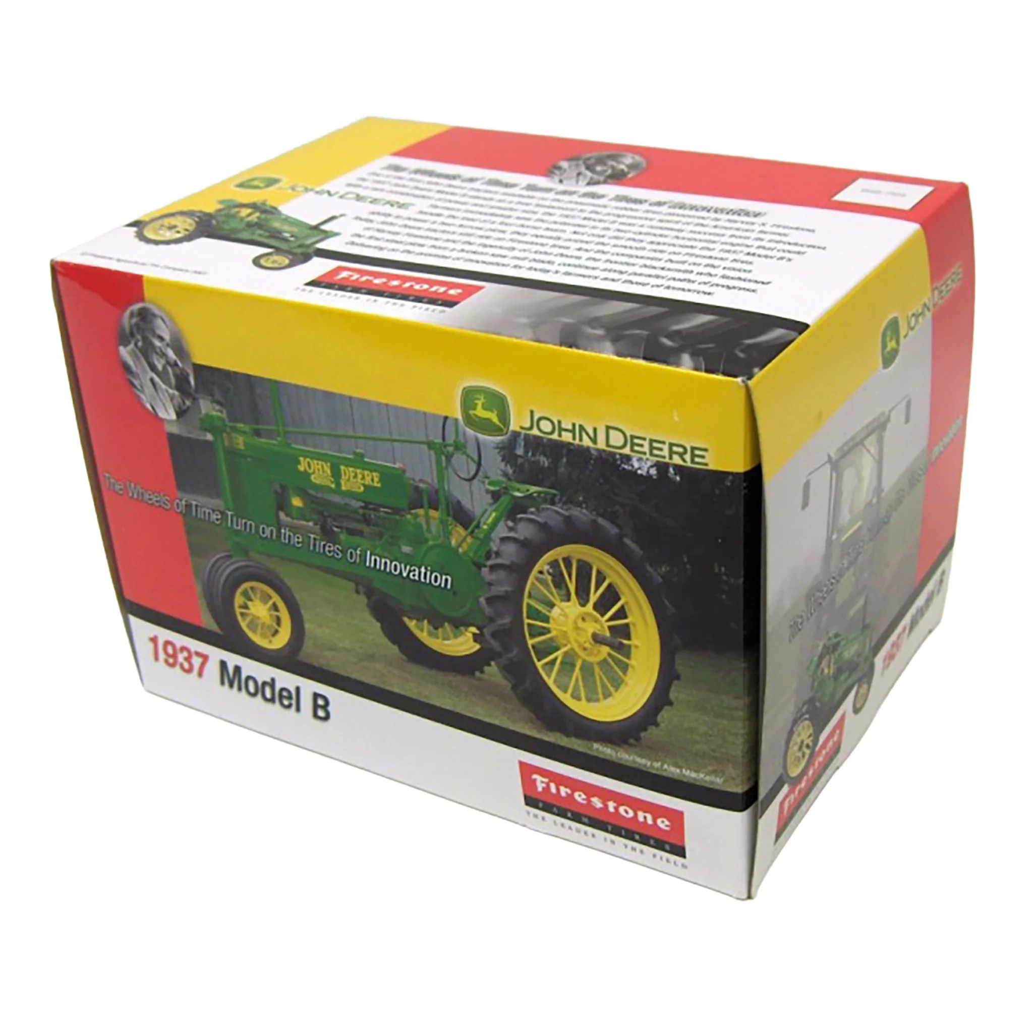 1/16 John Deere 1937 Unstyled B, Firestone Edition, 1 of 7500 by ERTL