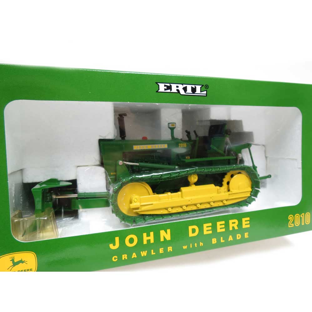 1/16 John Deere 2010 Diesel Crawler with 6-way Blade, 2003 Plow City Farm Toy Show by ERTL - Image 2