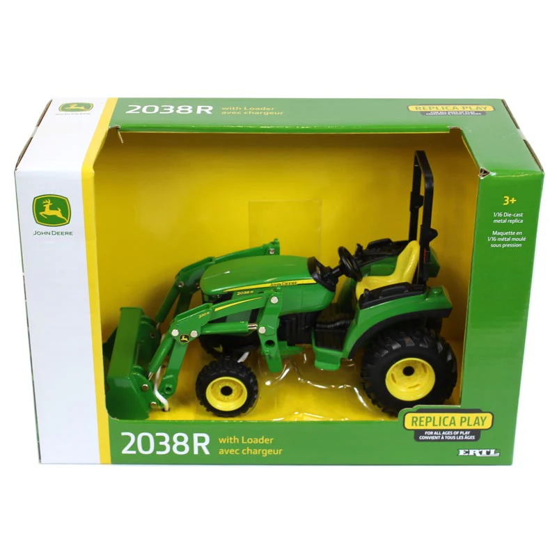 1/16 John Deere 2038R with ROPS and Loader - Image 6