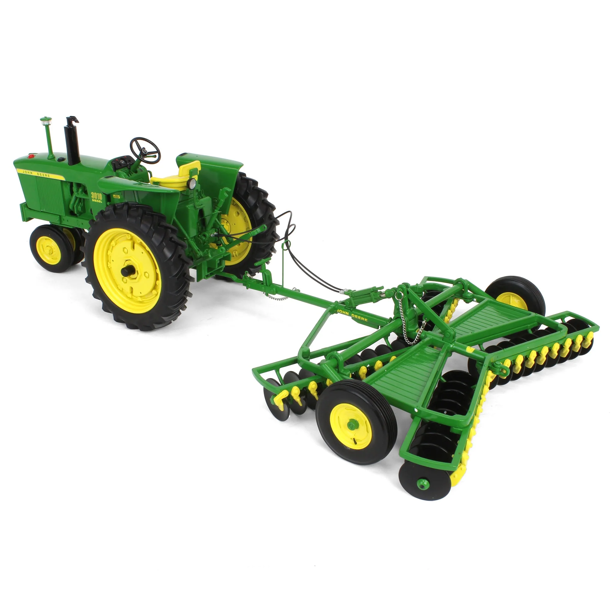 1/16 John Deere 3010 Diesel Tractor with RW Disk, ERTL Precision Heritage Series - Image 4