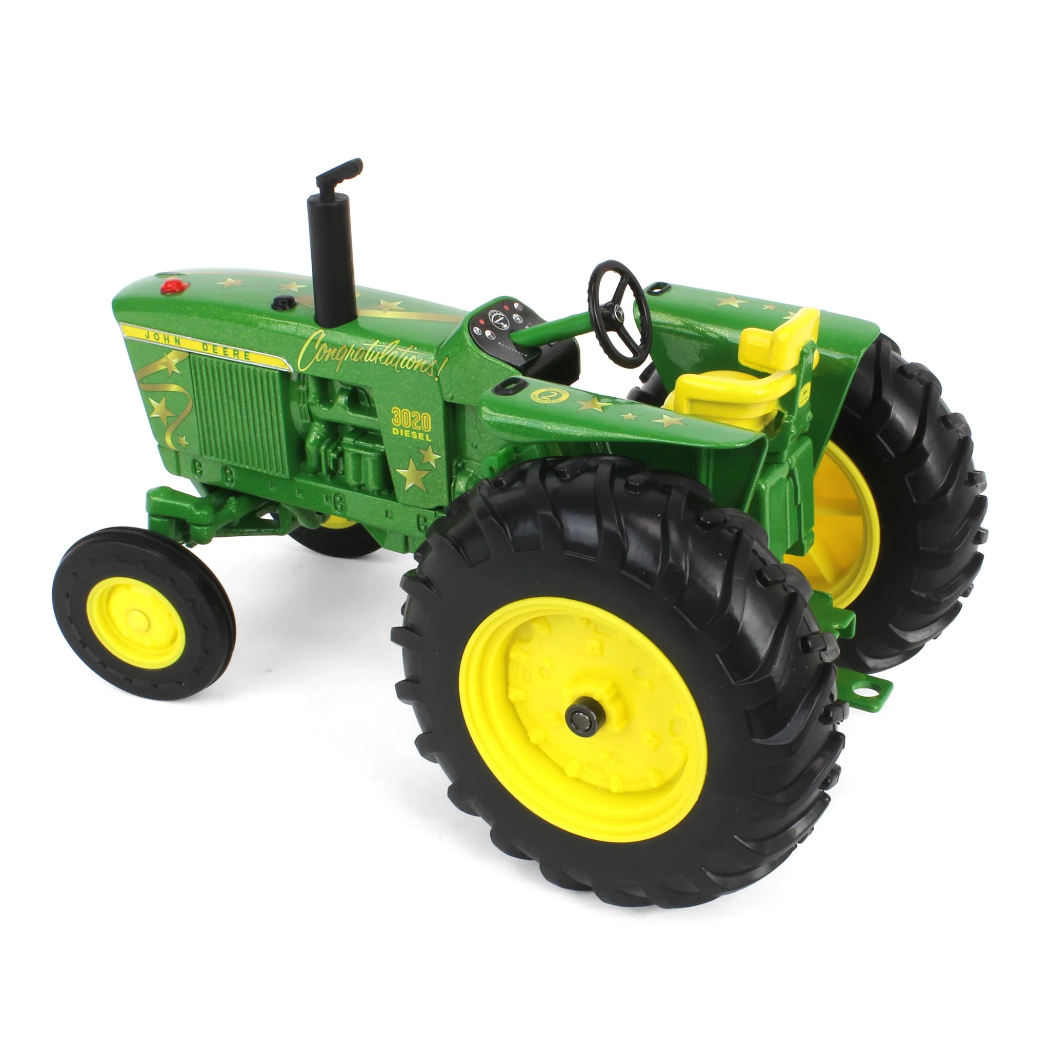 1/16 John Deere 3020 "Congratulations" Tractor with Congratulations Graphics & Wide Front by ERTL - Image 4