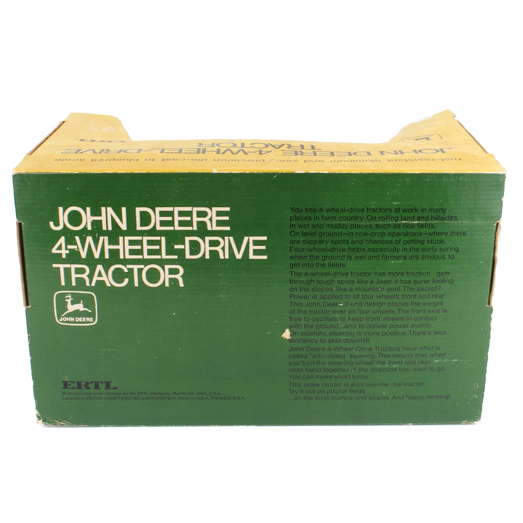 1/16 John Deere 4-Wheel-Drive Tractor by ERTL - Image 3