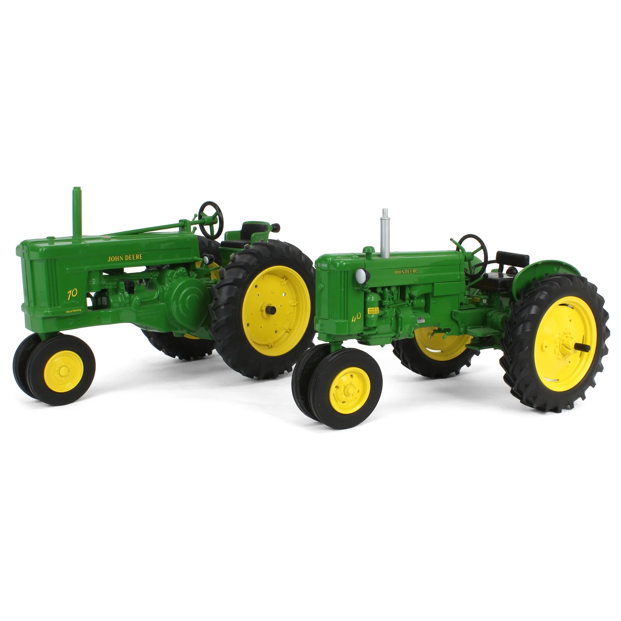 1/16 John Deere 40 & 70 Narrow Front Tractors, 50th Anniversary Collector Set by ERTL