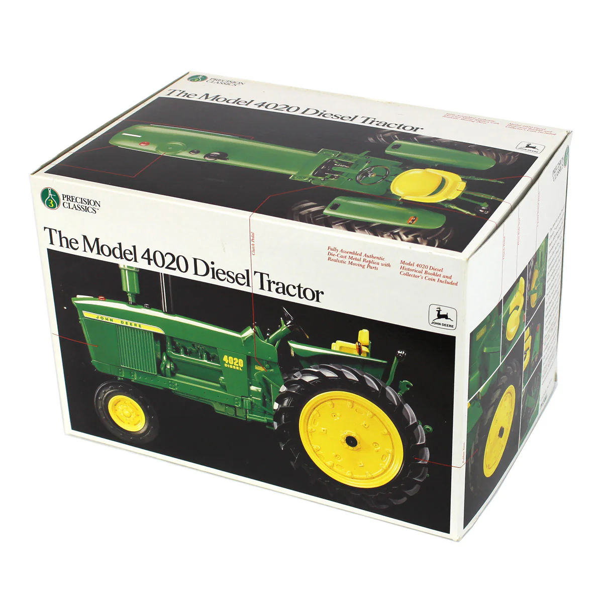 1/16 John Deere 4020 Diesel Tractor with Narrow Front, Precision Classics #3 by ERTL - Image 2
