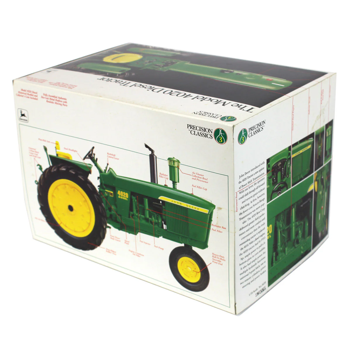 1/16 John Deere 4020 Diesel Tractor with Narrow Front, Precision Classics #3 by ERTL - Image 6