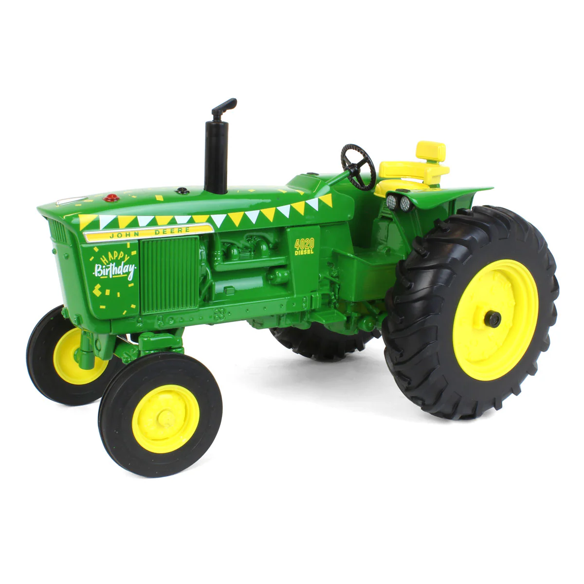 1/16 John Deere 4020 "Happy Birthday" Tractor with Wide Front by ERTL