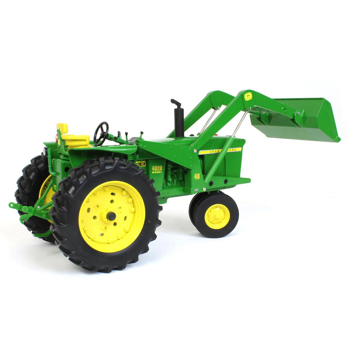 1/16 John Deere 4020 with 48 Front End Loader, ERTL Prestige Collection - Image 3