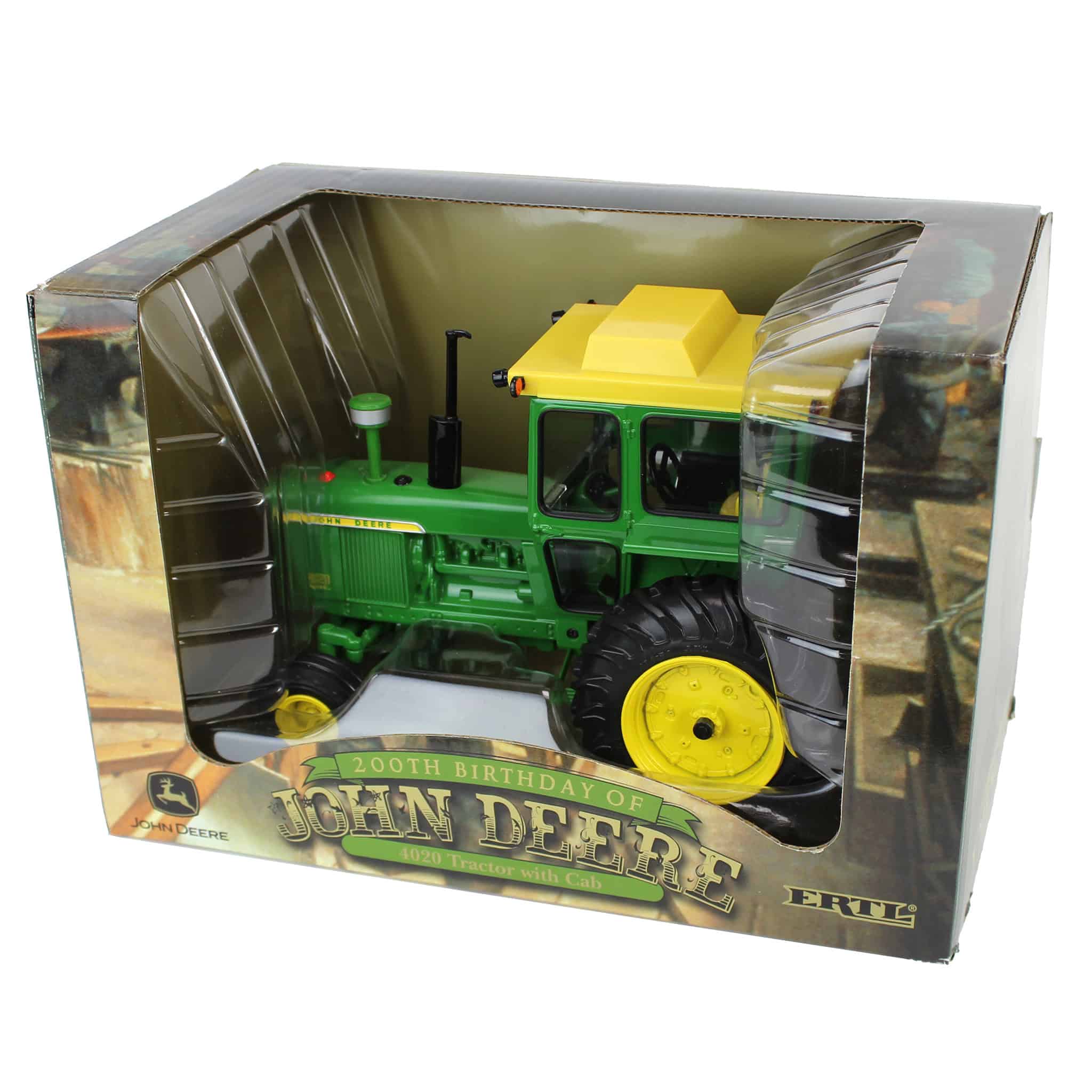 1/16 John Deere 4020 Tractor with Cab, 200th Birthday Anniversary Series #3, Special Collector Edition by ERTL