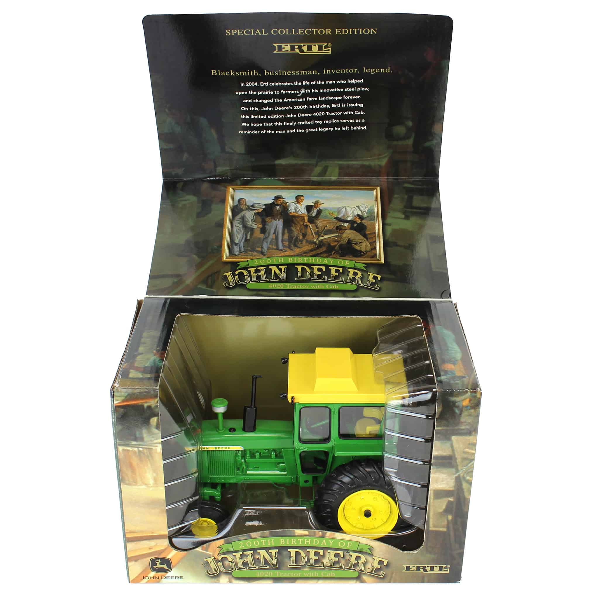 1/16 John Deere 4020 Tractor with Cab, 200th Birthday Anniversary Series #3, Special Collector Edition by ERTL - Image 2