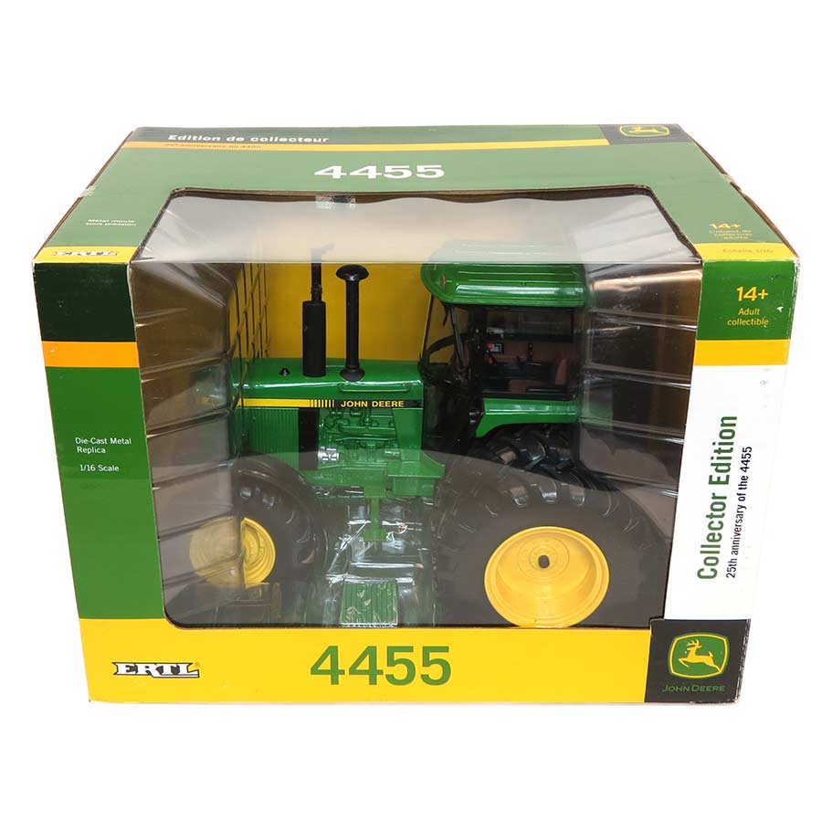 1/16 John Deere 4455 Tractor with MFD & Duals, 25th Anniversary Edition by ERTL - Image 6