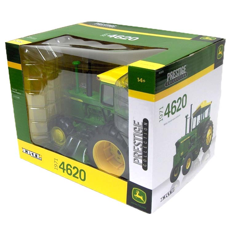 1/16 1971 John Deere 4620 Cab Tractor with MFD & Duals, Prestige Collection by ERTL - Image 6