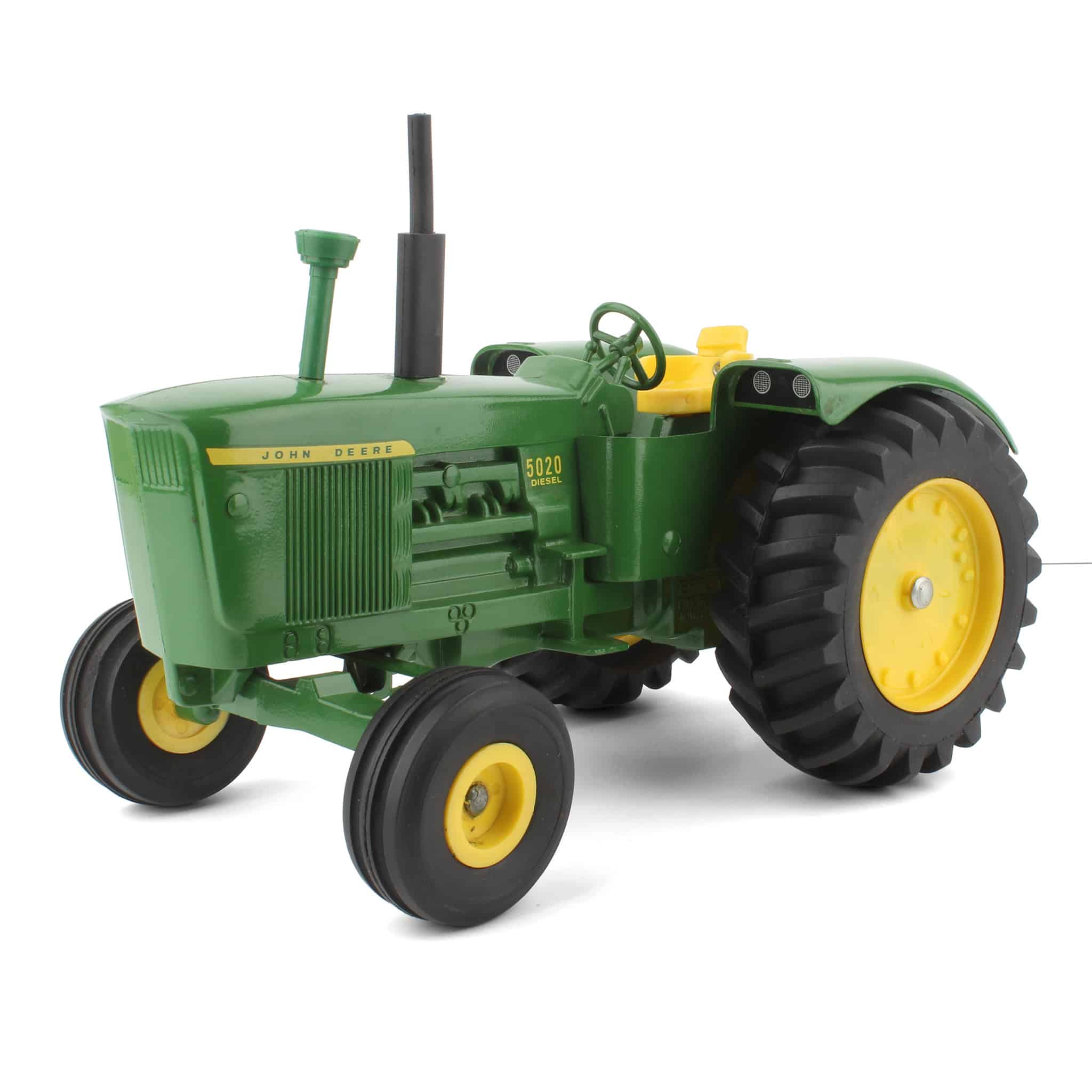 1/16 John Deere 5020 Diesel Tractor with Wide Front & Two Stacks by ERTL - Loose