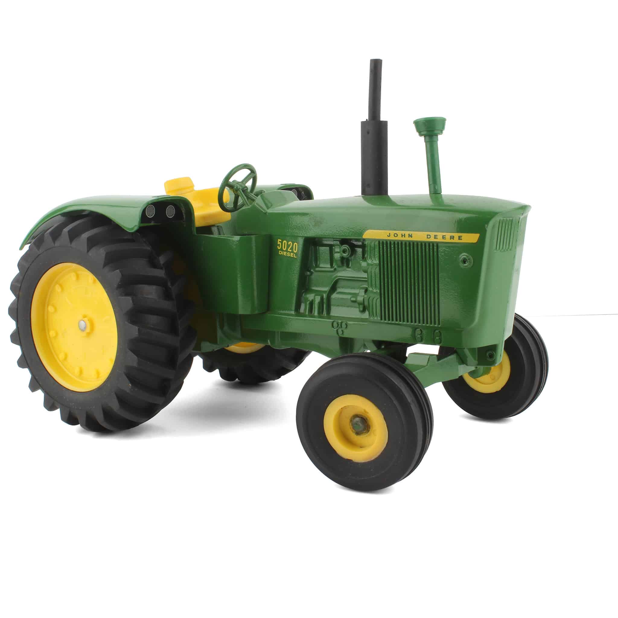 1/16 John Deere 5020 Diesel Tractor with Wide Front & Two Stacks by ERTL - Loose - Image 2