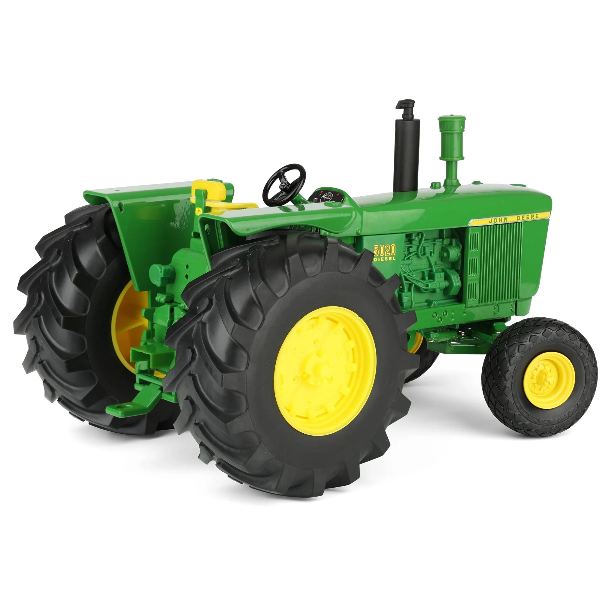 1/16 John Deere 5020 Row Crop Diesel Tractor with Diamond Tread Front Tires by ERTL - Image 3