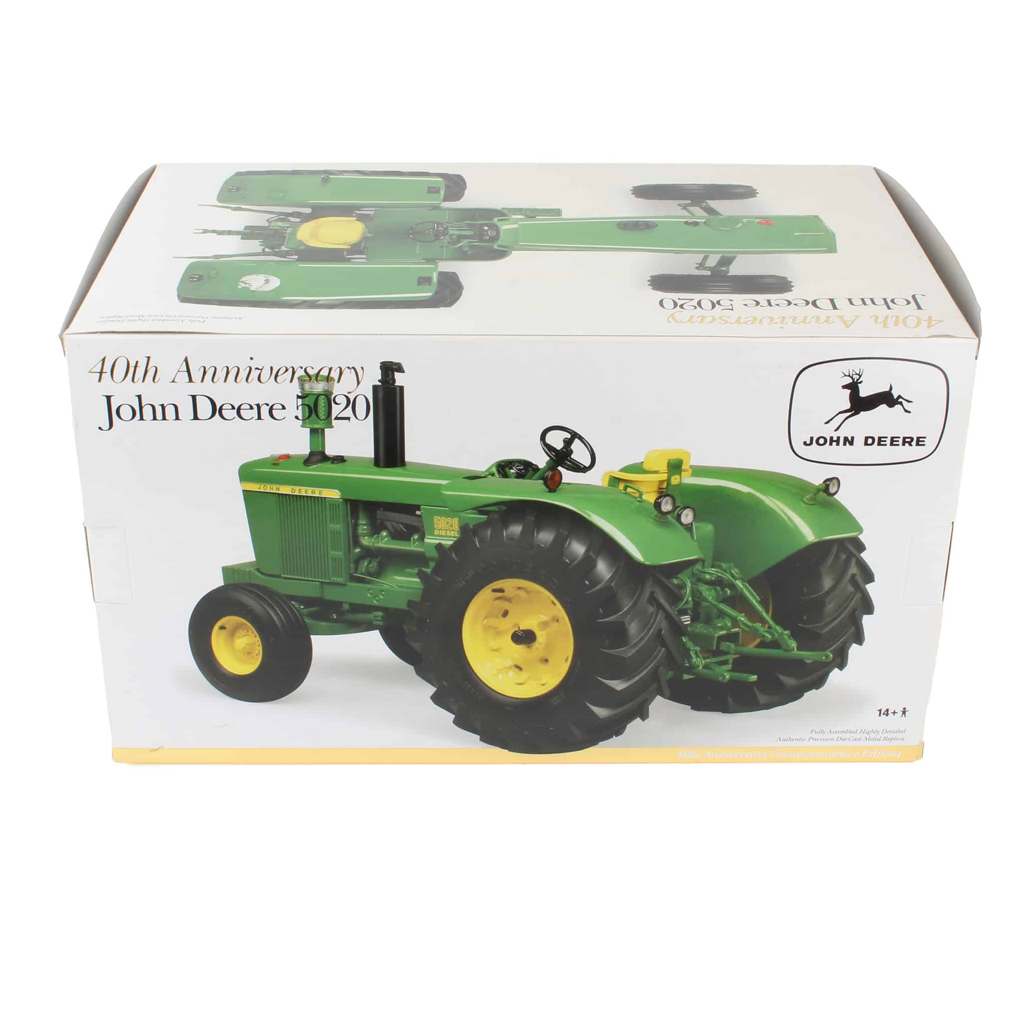 1/16 John Deere 5020 Wide Front, 40th Anniversary Collector Edition, ERTL Precision - Image 2