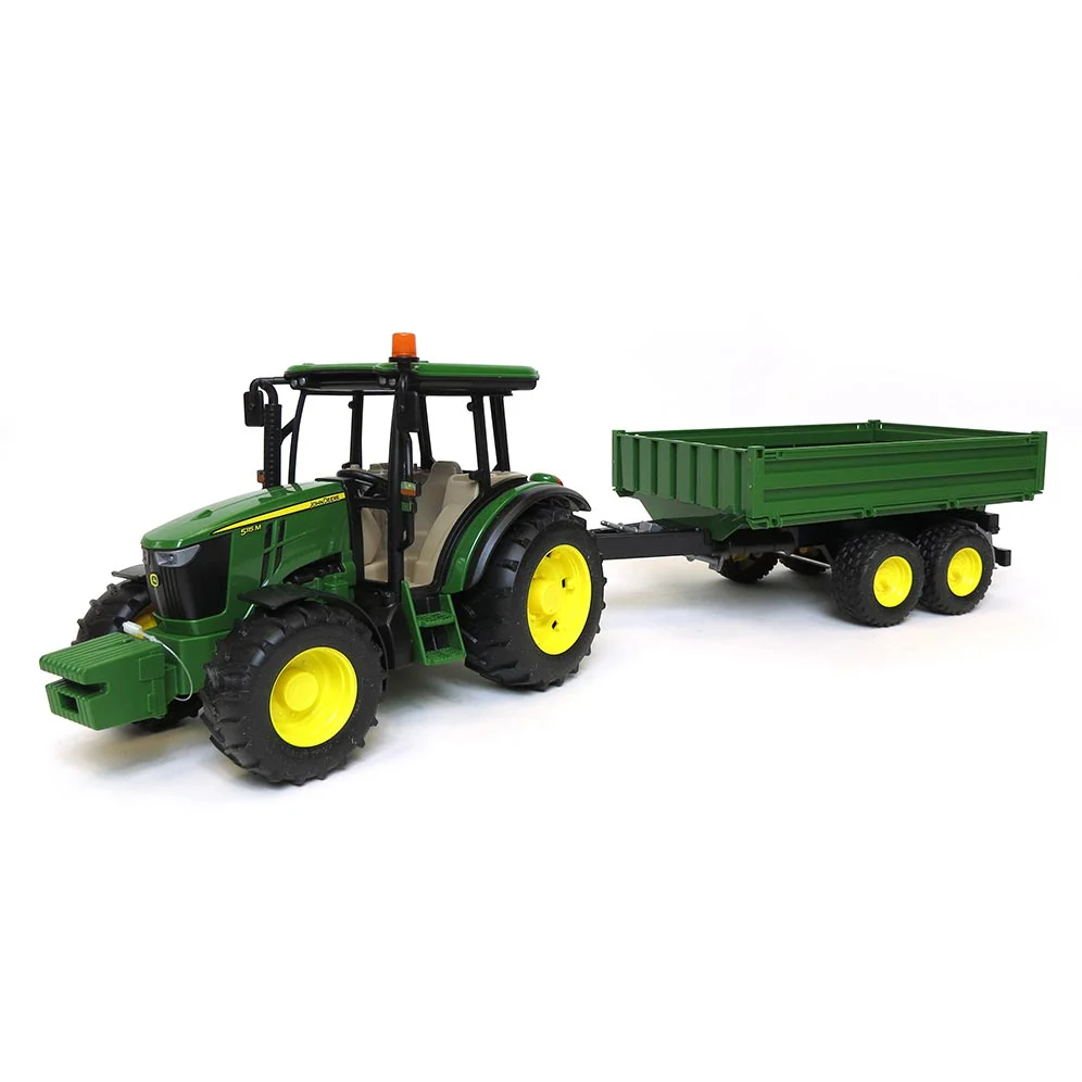 1/16 John Deere 5115M Tractor with Tipping Trailer by Bruder