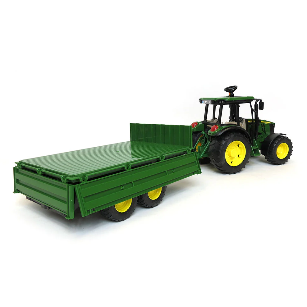 1/16 John Deere 5115M Tractor with Tipping Trailer by Bruder - Image 3